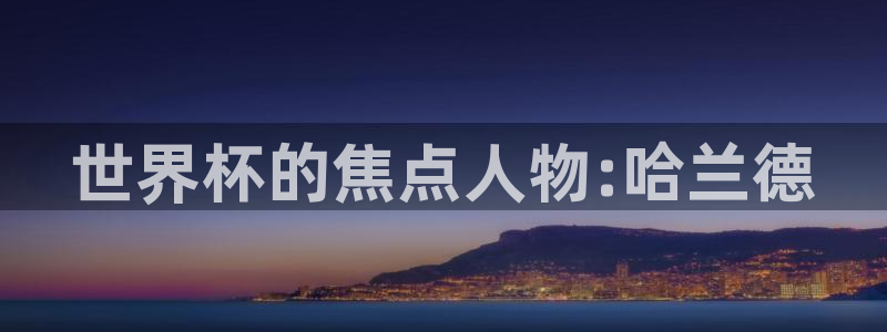 中国 世界杯：世界杯的焦点人物:哈兰德